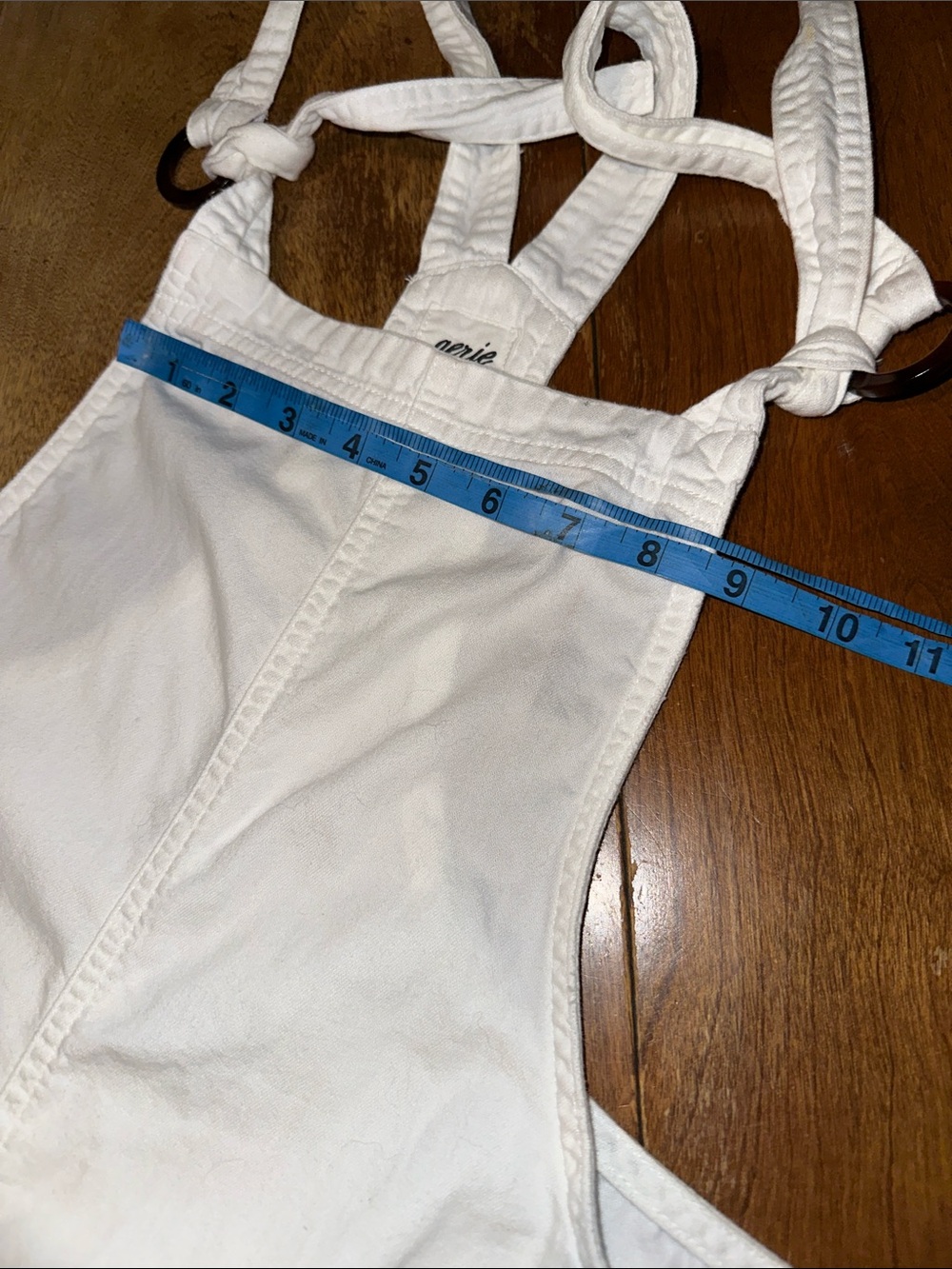 Aerie Beach Short Overalls Romper - Picture 4 of 11